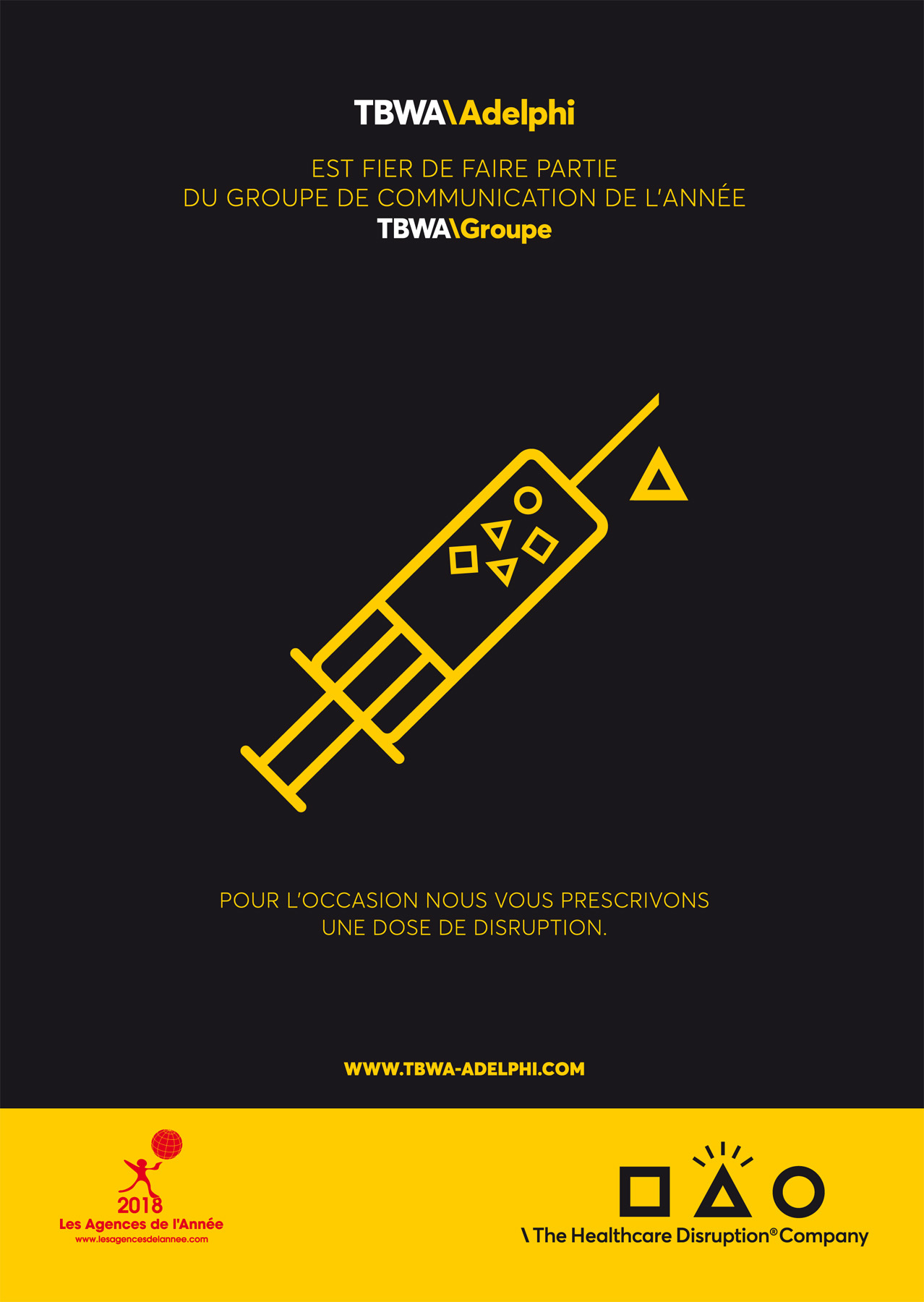 TBWA Groupe Agence de communication de l'année